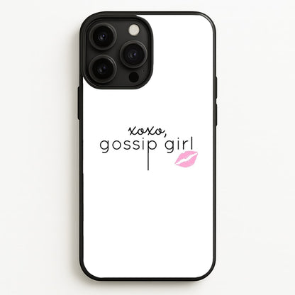 XOXO Gossip  - Gossip Girl Phone Case for iPhone 13 Pro Max