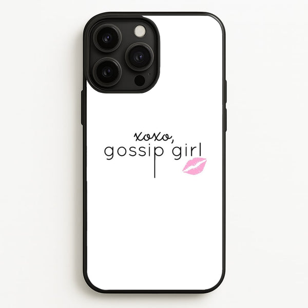 XOXO Gossip  - Gossip Girl Phone Case for iPhone 13 Pro Max