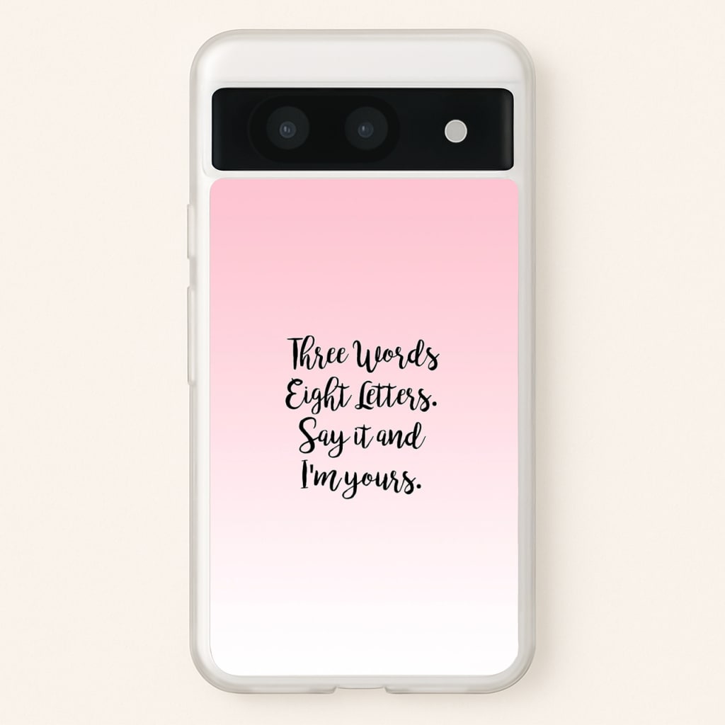 Three Words, Eight Letters - Gossip  - Gossip Girl Phone Case for Google Pixel 8a