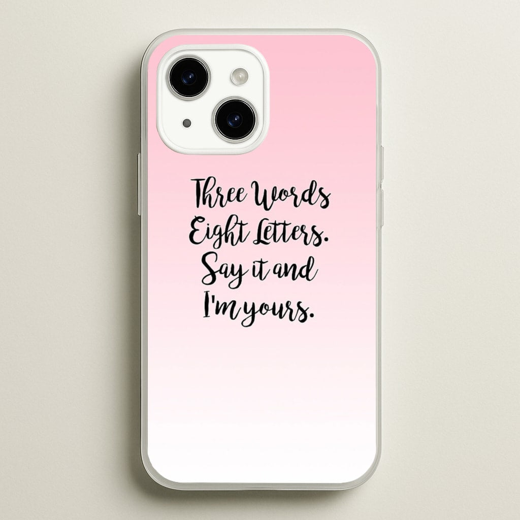 Three Words, Eight Letters - Gossip  - Gossip Girl Phone Case for iPhone 14 Plus