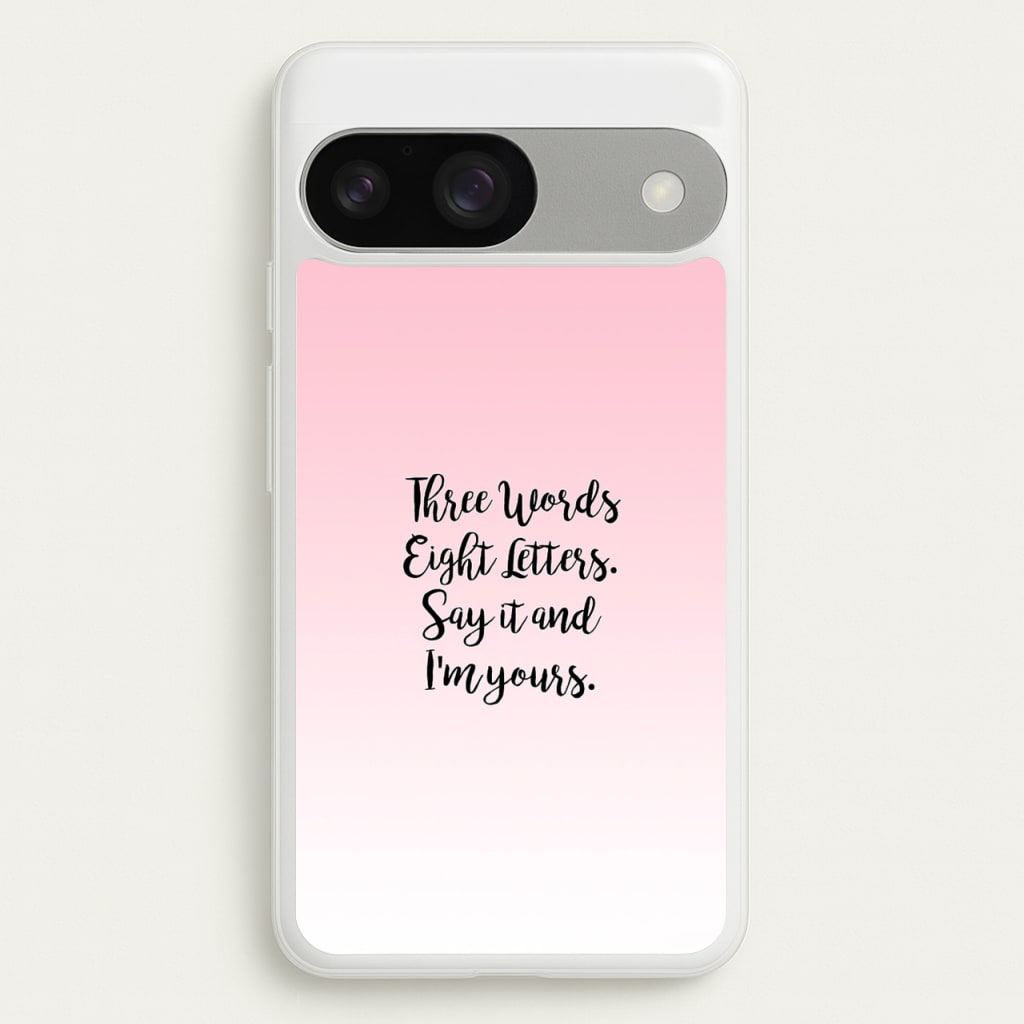 Three Words, Eight Letters - Gossip  - Gossip Girl Phone Case for Google Pixel 9 / 9 Pro