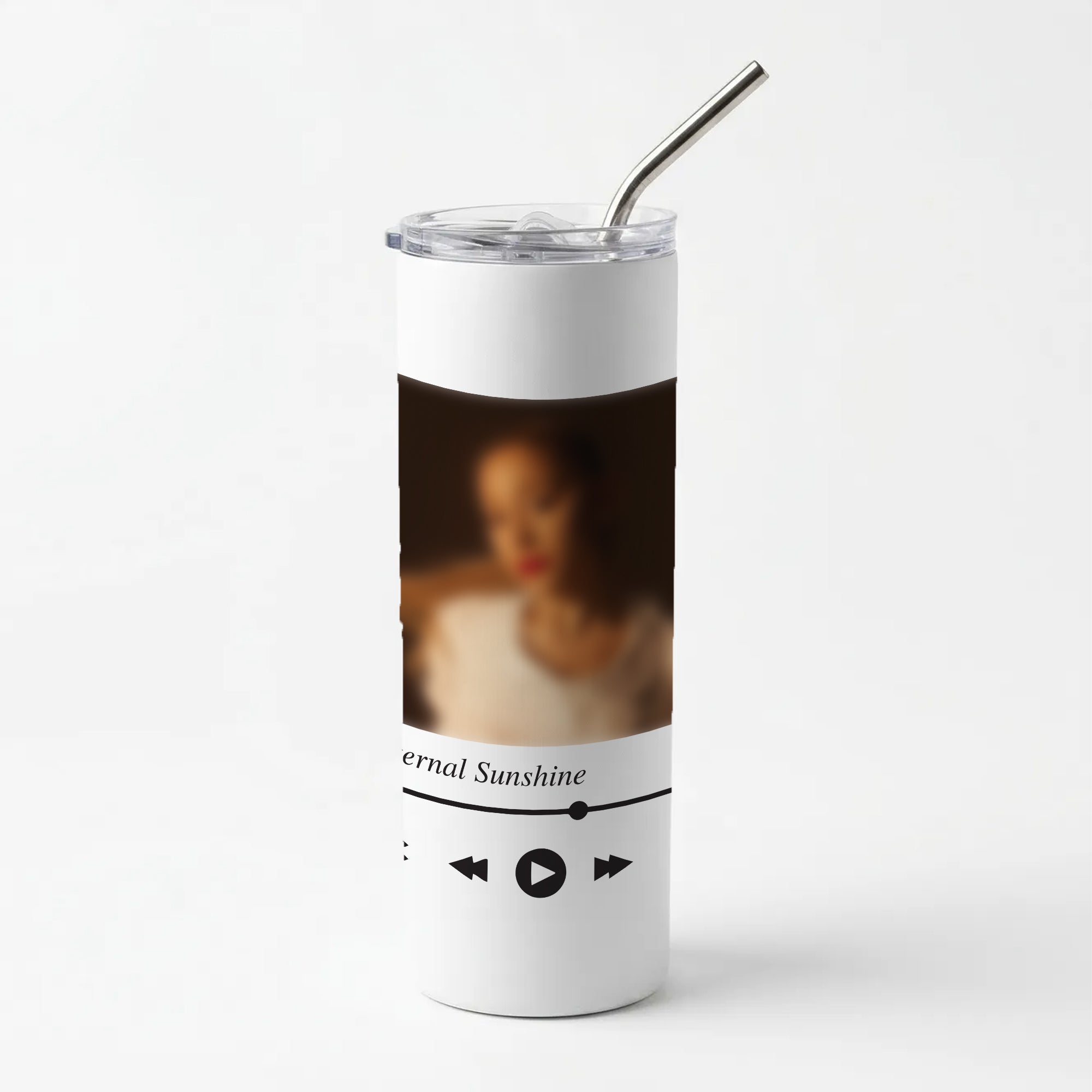 Sunshine Music Player Skinny Tumbler