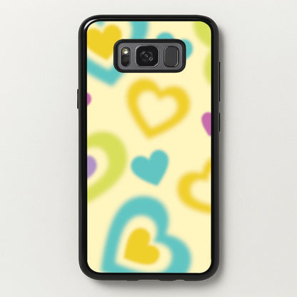 Multicoloured Hearts Gradient Pattern  - Summer Phone Case for Galaxy S8 Plus