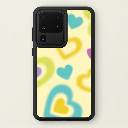 Multicoloured Hearts Gradient Pattern  - Summer Phone Case for Galaxy S20 Ultra