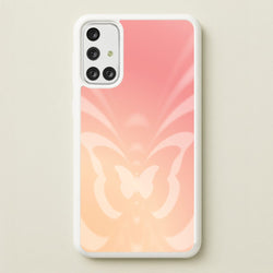 Butterfly Gradient Pink  - Summer Phone Case for Galaxy A71