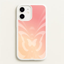 Butterfly Gradient Pink  - Summer Phone Case for iPhone 12 Mini