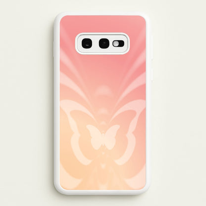 Butterfly Gradient Pink  - Summer Phone Case for Galaxy S10e