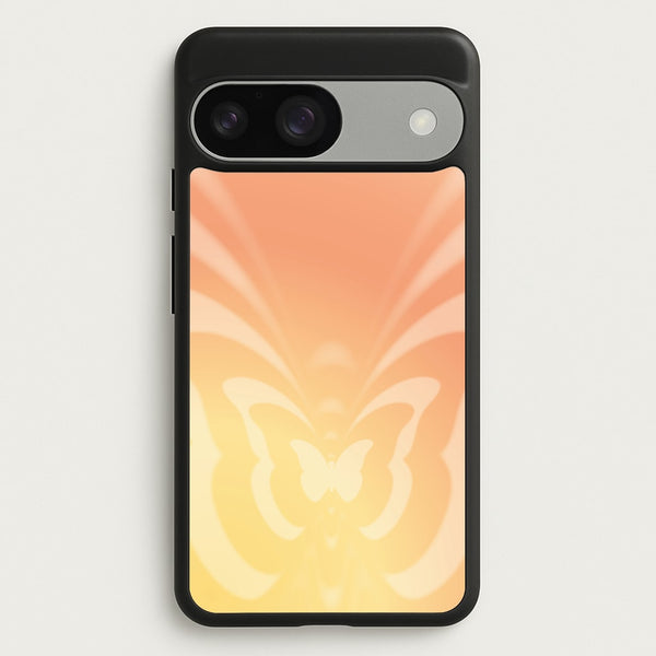 Butterfly Gradient Yellow  - Summer Phone Case for Google Pixel 9 / 9 Pro