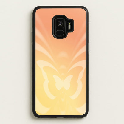 Butterfly Gradient Yellow  - Summer Phone Case for Galaxy S9