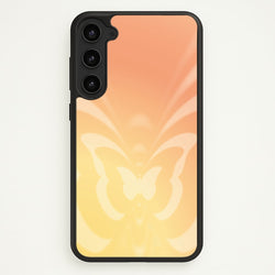 Butterfly Gradient Yellow  - Summer Phone Case for Galaxy S23 Plus