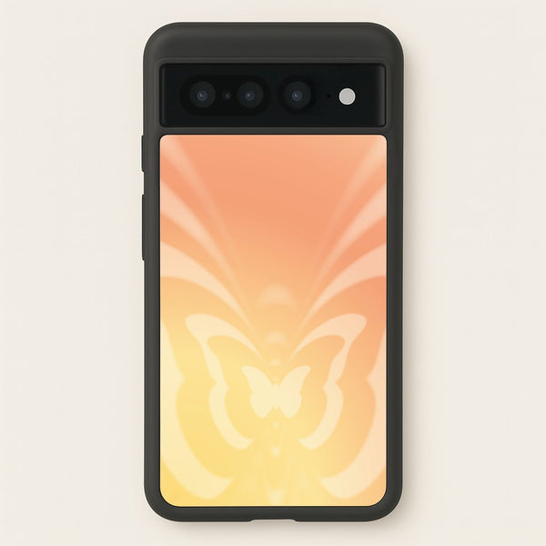 Butterfly Gradient Yellow  - Summer Phone Case for Google Pixel 7 Pro