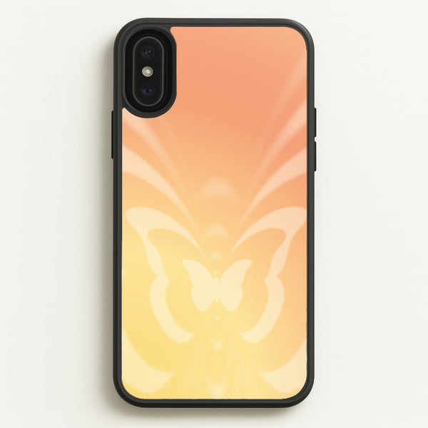 Butterfly Gradient Yellow  - Summer Phone Case for iPhone XS Max