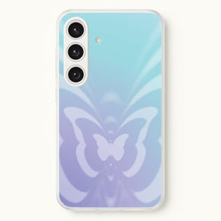 Butterfly Gradient Purple  - Summer Phone Case for Galaxy S24