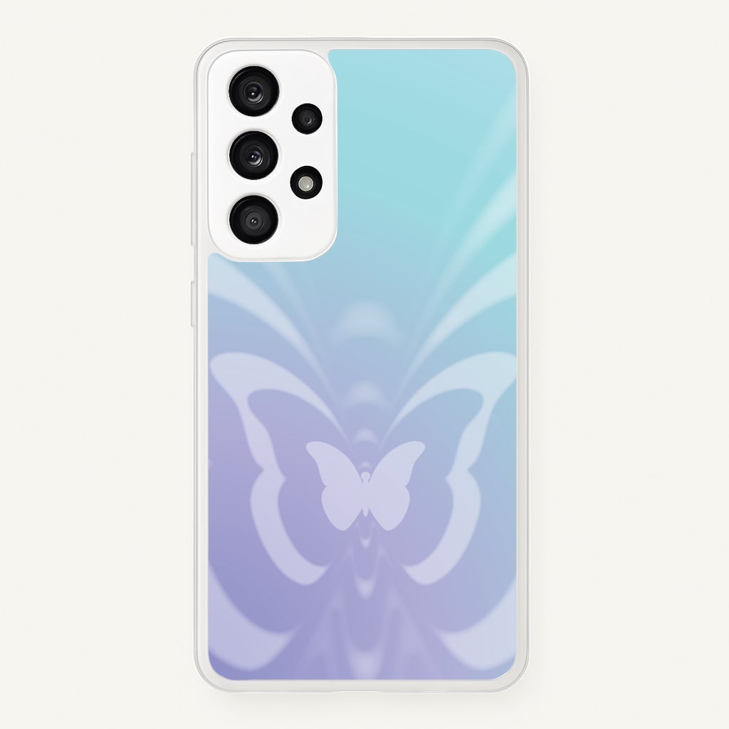 Butterfly Gradient Purple  - Summer Phone Case for Galaxy A33