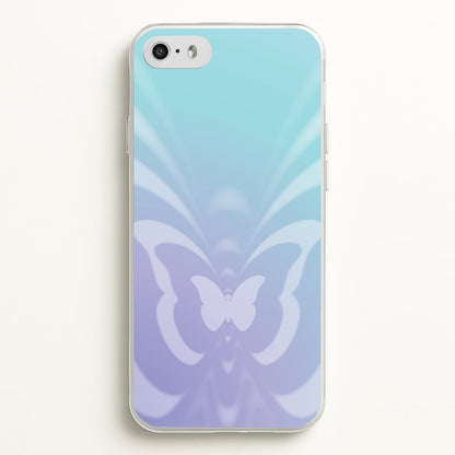 Butterfly Gradient Purple  - Summer Phone Case for iPhone 5 / 5s / SE 2016