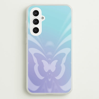 Butterfly Gradient Purple  - Summer Phone Case for Galaxy S23FE