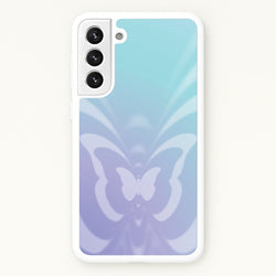 Butterfly Gradient Purple  - Summer Phone Case for Galaxy S22 Plus