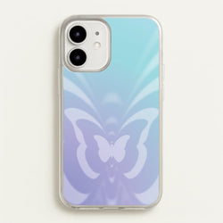 Butterfly Gradient Purple  - Summer Phone Case for iPhone 12 Mini