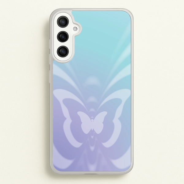 Butterfly Gradient Purple  - Summer Phone Case for Galaxy A36