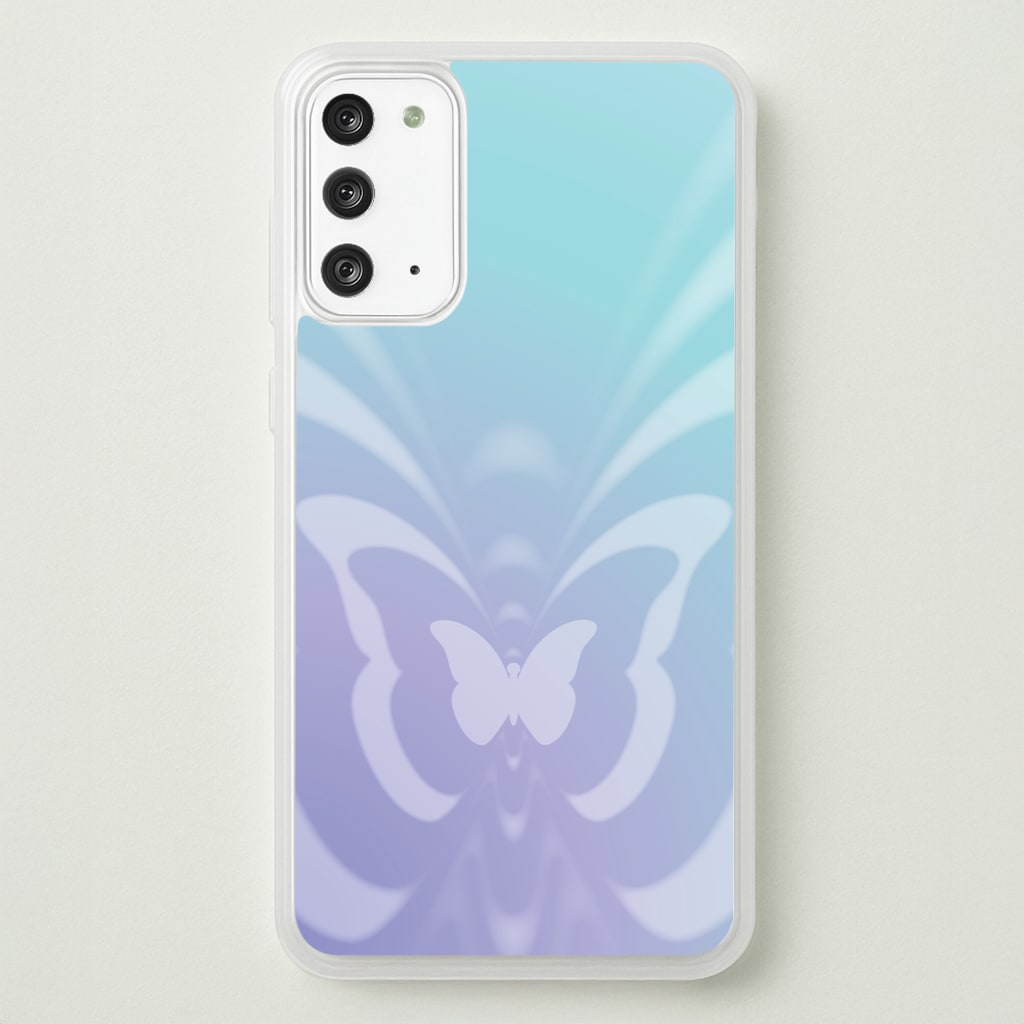 Butterfly Gradient Purple  - Summer Phone Case for Galaxy Note 20