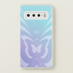 Butterfly Gradient Purple  - Summer Phone Case for Galaxy S10 Plus