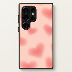Gradient Red Hearts Pattern  - Summer Phone Case for Galaxy S24 Ultra