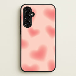 Gradient Red Hearts Pattern  - Summer Phone Case for Galaxy A54