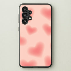 Gradient Red Hearts Pattern  - Summer Phone Case for Galaxy A13