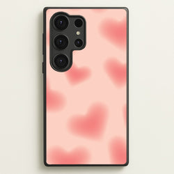 Gradient Red Hearts Pattern  - Summer Phone Case for Galaxy S25 Ultra