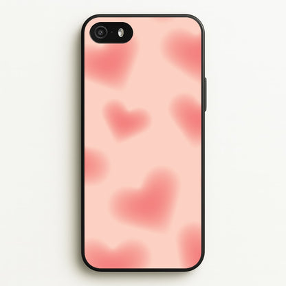 Gradient Red Hearts Pattern  - Summer Phone Case for iPhone 5 / 5s / SE 2016