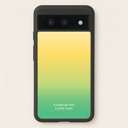 A Pretty Girl With A Pretty Heart  - Summer Phone Case for Google Pixel 8a