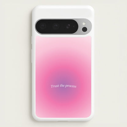 Trust The Process Pink Gradient  - Summer Phone Case for Google Pixel 9 Pro XL