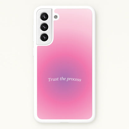 Trust The Process Pink Gradient  - Summer Phone Case for Galaxy S21