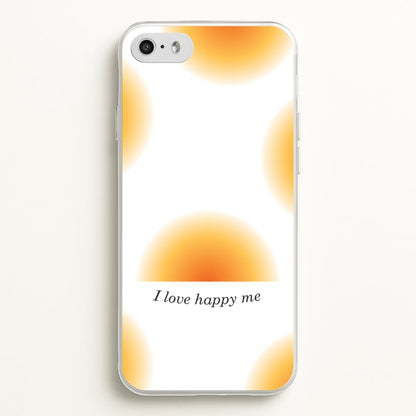 I Love Happy Me Gradient Pattern  - Summer Phone Case for iPhone 5 / 5s / SE 2016