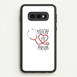 You're My Person - Grey's  - Greys Anatomy Phone Case for Galaxy S10e