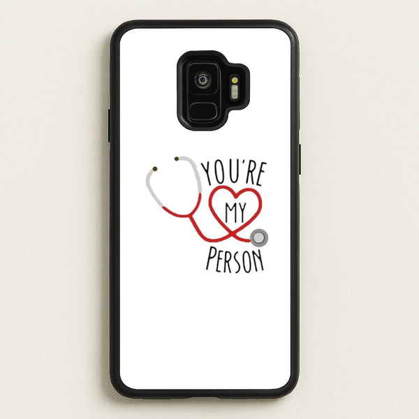 You're My Person - Grey's  - Greys Anatomy Phone Case for Galaxy S9