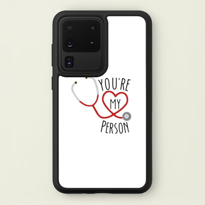 You're My Person - Grey's  - Greys Anatomy Phone Case for Galaxy S20 Ultra