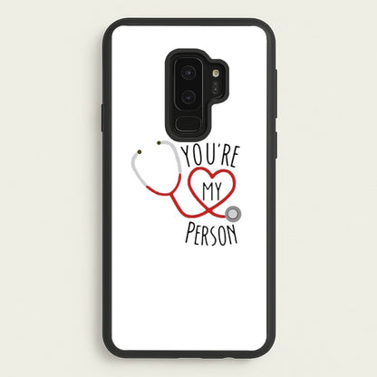 You're My Person - Grey's  - Greys Anatomy Phone Case for Galaxy S9 Plus