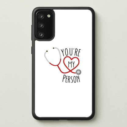 You're My Person - Grey's  - Greys Anatomy Phone Case for Galaxy S20