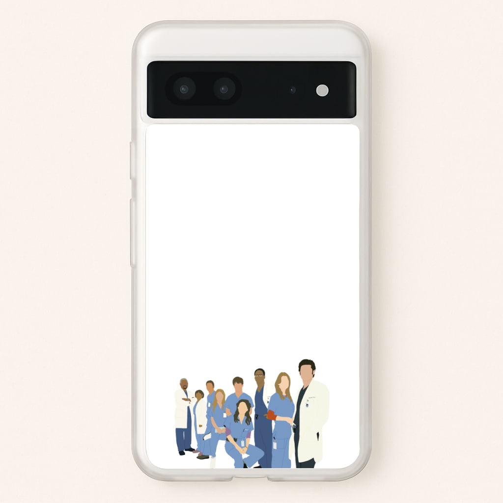 Cartoon Crew - Grey's  - Greys Anatomy Phone Case for Google Pixel 7