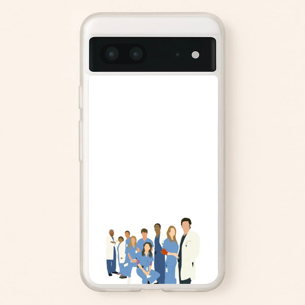 Cartoon Crew - Grey's  - Greys Anatomy Phone Case for Google Pixel 7