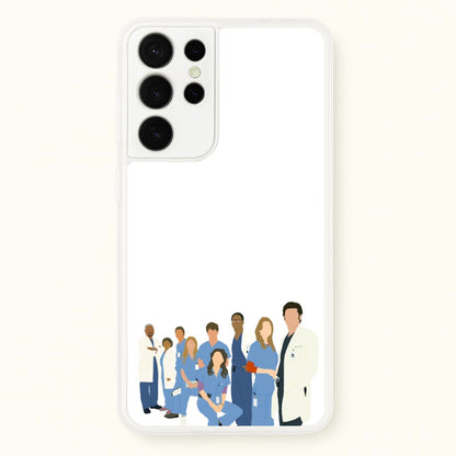 Cartoon Crew - Grey's  - Greys Anatomy Phone Case for Galaxy S21 Ultra