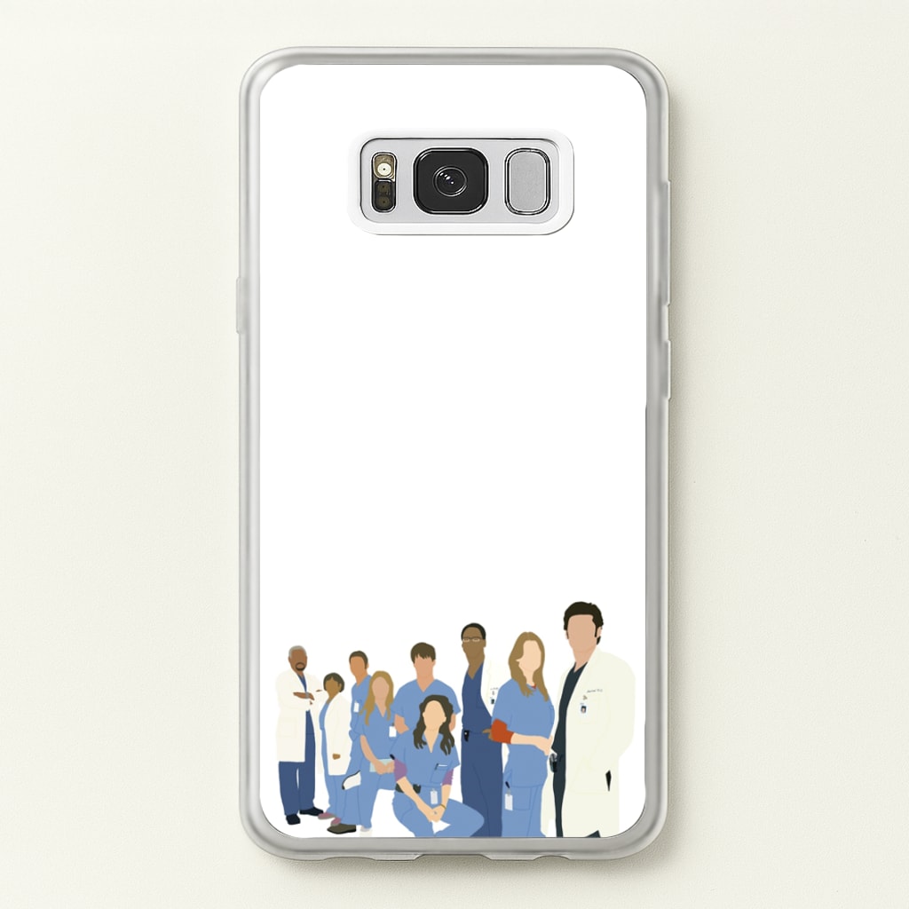 Cartoon Crew - Grey's  - Greys Anatomy Phone Case for Galaxy S8