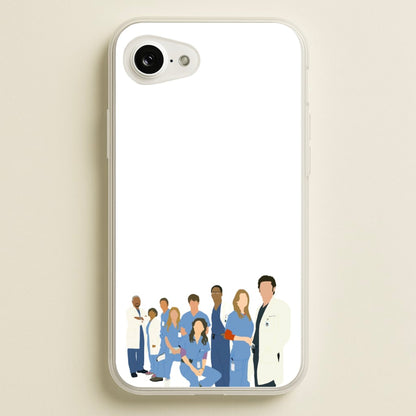 Cartoon Crew - Grey's  - Greys Anatomy Phone Case for iPhone 16e