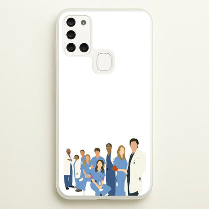 Cartoon Crew - Grey's  - Greys Anatomy Phone Case for Galaxy A21s