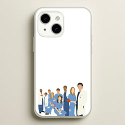 Cartoon Crew - Grey's  - Greys Anatomy Phone Case for iPhone 15