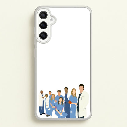 Cartoon Crew - Grey's  - Greys Anatomy Phone Case for Galaxy A36