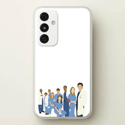 Cartoon Crew - Grey's  - Greys Anatomy Phone Case for Galaxy A15