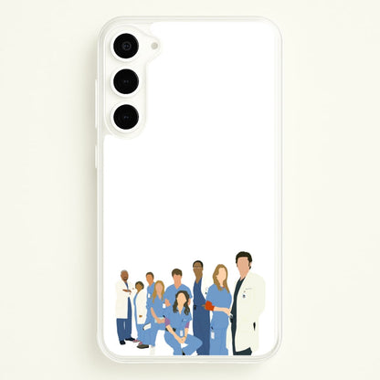 Cartoon Crew - Grey's  - Greys Anatomy Phone Case for Galaxy S23
