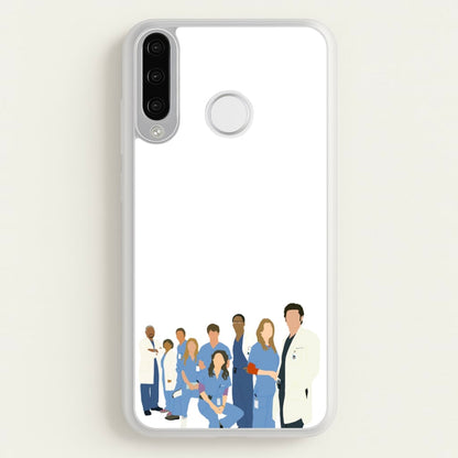 Cartoon Crew - Grey's  - Greys Anatomy Phone Case for Huawei P30 Lite
